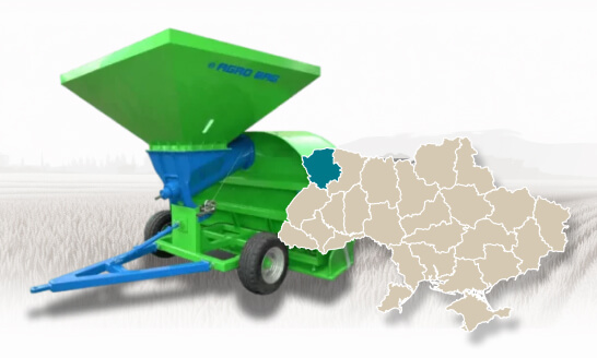 Зерноупаковочная и зернораспаковочная техника в Луцкой области